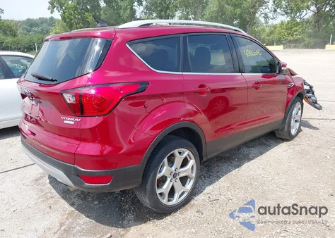 2019 Ford Escape Titanium from USA, damaged, VIN 1FMCU0J98KUA10796